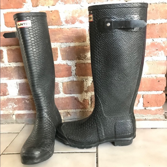 Authentic hunter “boa” rainboots - Picture 1 of 3
